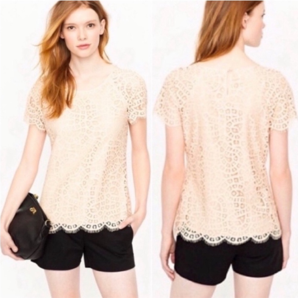 J.Crew Lace Blouse